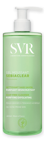 Svr Gel Limpiador Sebiaclear Gel Moussant 400ml