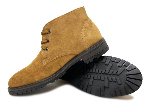 Imagen 5 de 6 de Botas Chukka Dasalo Gamuza Vacuno Natural Premium