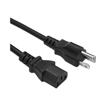Comprar Cable Poder Pc De Buena Calidad 5 Mts Calibre 3x18 Awg 