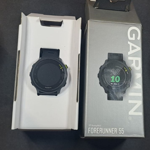 Reloj Smartwatch Forerunner 55 Running Garmin Negro Usado