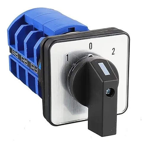 comprar Selector Reversible 3 Posiciones 1-0-2 Para 20 Amperes