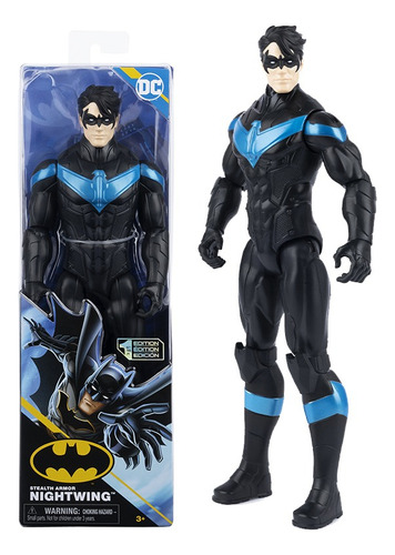 Figura Accion Nightwing Stealth Armor 30 Cm Articulada Tut