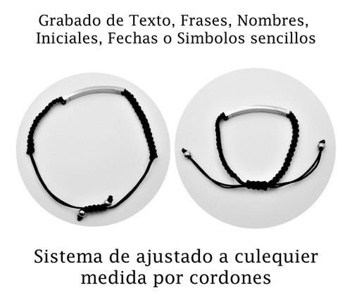 Imagen 4 de 7 de Pulsera Spotify Acero Grabado Láser Personalizado 1152
