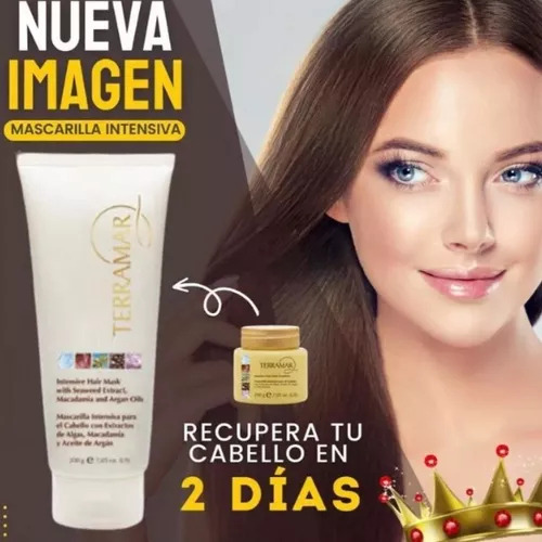 Mascarilla Intensiva Cabello Algas Macadamia Algas Terramar
