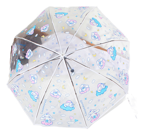 Paraguas Sanrio Outdoor Paraguas Transparente Para Perros De