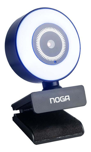 Webcam Noga Ngw-111 Con Luz Full Hd 1080 Microfono Y Tripode