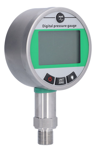 Medidor De Pressão Hidráulico Digital De 1,6 Mpa Em Aço Inox