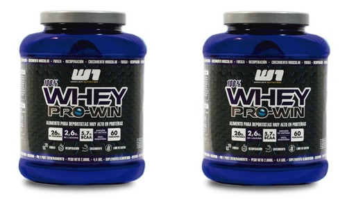 Whey Pro Win 4 Kilos Oferta (2 X 2 Kilos) Winkler Nutrition