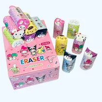 Comprar Pack 24 Gomas De Borrar Hello Kitty, Kuromi, Melody Sanrio