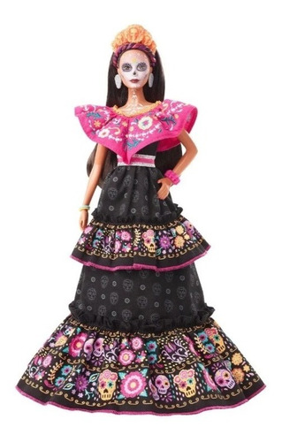 Barbie Dia De Muertos 2021 Mattel Nueva Caja Sellada