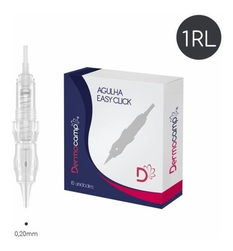 Imagem 1 de 1 de Agulha 1rl Easy Click - 0.20mm - Cx Com 10 Unidades