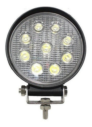 Foco Faenero/neblinero Redondo 9 Led Mv 27w