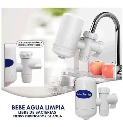 Imagen 2 de 4 de Filtro De Agua Purificador Para Griferia De Cocina