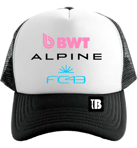 Gorra Trucker Franco Colapinto N°150 Para Niño Y Adulto Negro Frente Blanco Adulto