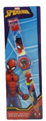 Relógio Spider Man Marvel Digital Data E Hora Dtc