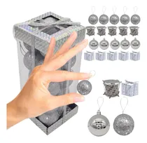 Comprar Set X20 Adornos Navideños Regalo Caja Navidad Arbolito Deco