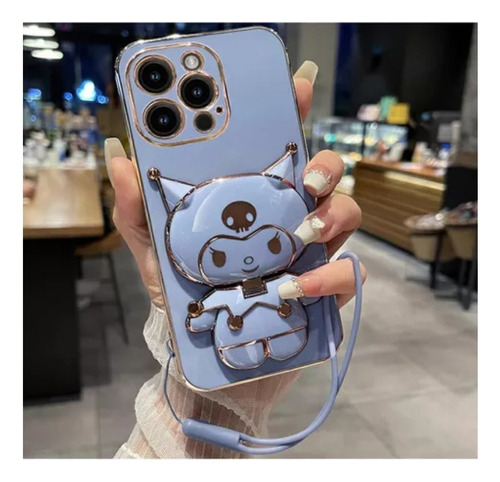 Funda Con Espejo De Maquillaje Con Soporte For iPhone 16, M