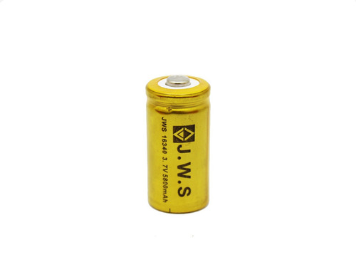Imagem 2 de 2 de Baterias Gold Jws Recarregável 16340 3,7v Cr123a