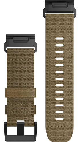 Pulseira Garmin Nylon Tatico Coyote Tan Quickfit 26 Fenix 7x