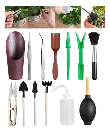 Kit De Jardinería, Kit De Minihorquilla, 13 Piezas