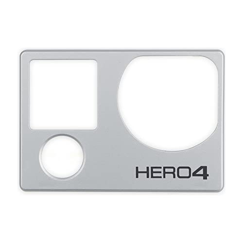 Repuesto Carcasa Del Frente Para Gopro Hero 4 Black/silver 