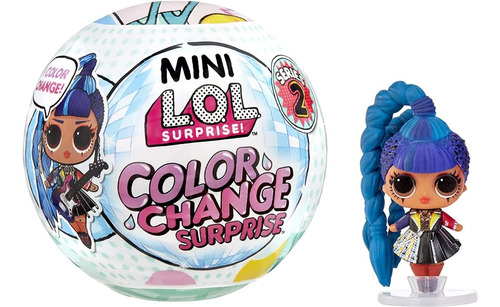 Mini Lol Surprise Color Change Surprise Con 5+ Sorpresas