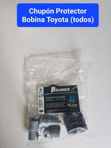 Chupón Protector Bobina Toyota (todos) Kit De 4 Piezas