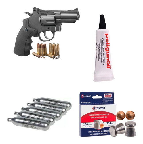 Crosman Srn357 Co2 Dual Ammo Full Metal Xtr C