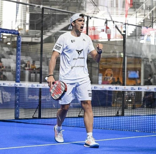 adidas Mochila Raqueteira Multigame Ale Galán Padel Beach Te Cor Preta/vermelha