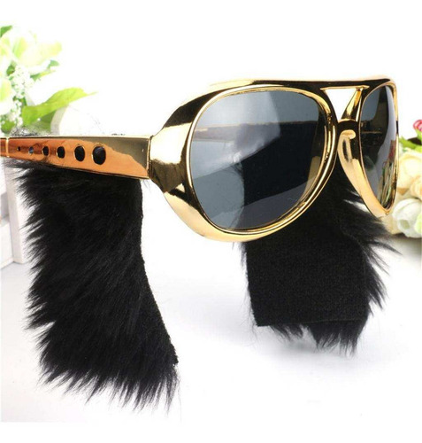 3x Gafas De Sol Barba Mostachos 70s Presley Disfraz Fiestas 3x Gafas De Sol Barba Mostachos 70s Presley Disfraz Fiestas