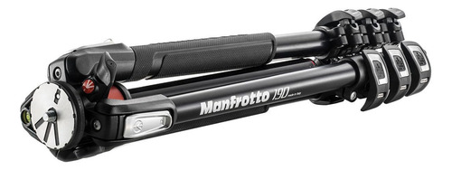 Tripé Manfrotto Mt190xpro4 De Alumínio De 4 Seções, Preto