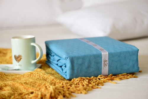 Imagen 2 de 7 de Sábanas Estampadas E - Micro Cotton Touch 1500 Hilos - Queen