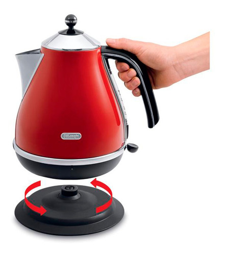 Hervidor Delonghi Icona Classic Rojo Kbo2001.rd