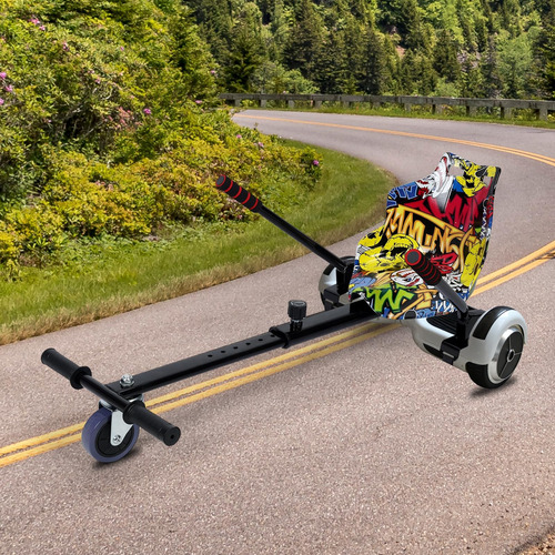 Accesorio De Asiento Para Hoverboard Capacidad 120 Kg Ajusta Camouflaje