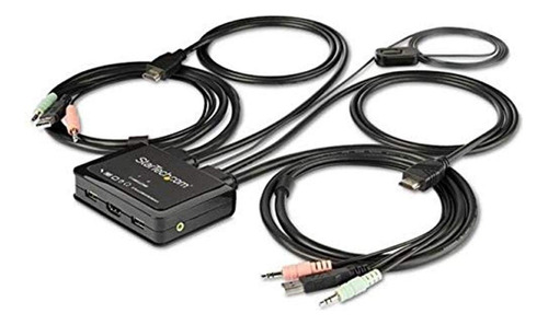 Startech Conmutador Kvm Hdmi De 2 Puertos - 4k 60hz - Conmu.