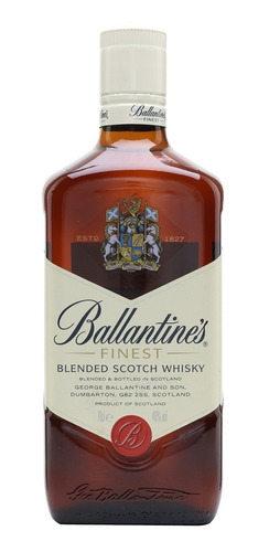 Whisky Ballantines Finest 750 Cc Scotch /bbvinos