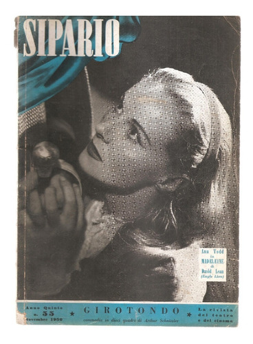 Revista Sipario Teatro Cinema Italiano Nº 55 Novembre 1950