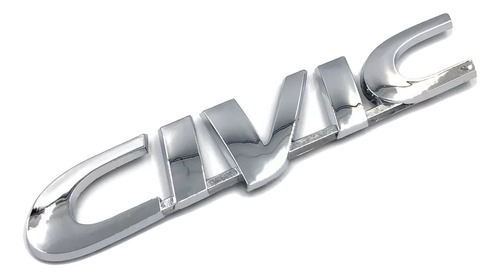 Emblema Letras Civic Honda 12.3 Cm / 2.2 Cm