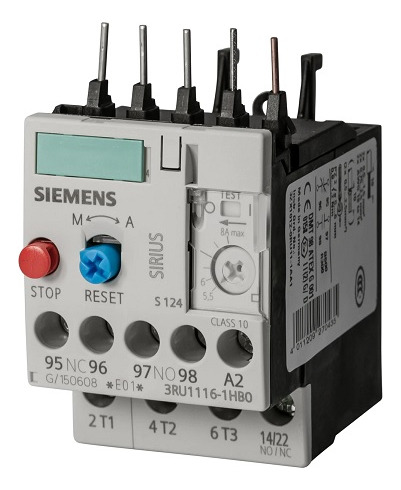 Rele Térmico 5.5-8 Amp Siemens 3ru1116-1hb0