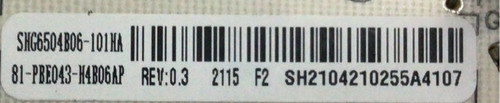 Fuente Lg 81-pbe043-h4b06ap / Dlbb568 / Modelo 43up7000pua (Usado)