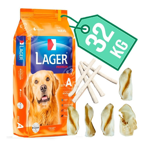 Comida Perro Adulto Lager22kg         /shoppingparamascotas