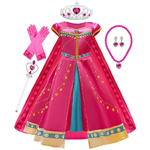 Disfraz De Princesa Árabe Niñas, Vestido De Fiesta De...