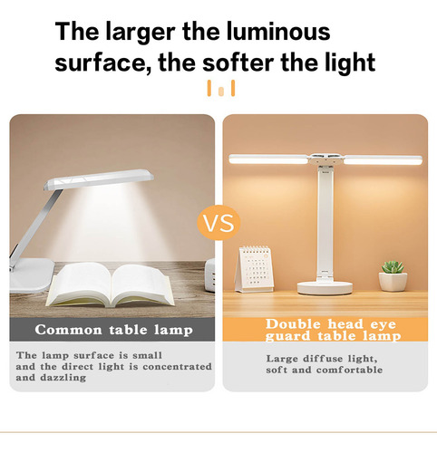 Lámpara De Mesa Led Brillante Para Protección Ocular Infanti