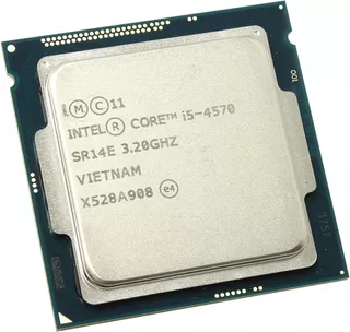 Processador gamer Intel Core i5-4570 BX80646I54570 de 4 núcleos e 3.6GHz de frequência com gráfica integrada