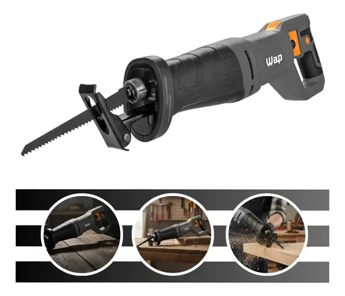 Serra Sabre Wf Sa01 1200w Com Punho Giratório 220v Wap
