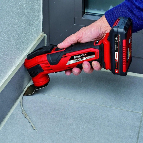Sierra Einhell Varrito Multifunción Inalámbrica + Accesorios Color Rojo Frecuencia