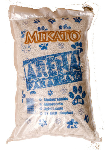 Arena Mikato 3 Kilos x 3kg de peso neto