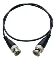 Comprar Cable Bnc A Bnc 0,5 Mts Coaxial Cctv Dvr Camaras Patch Cord