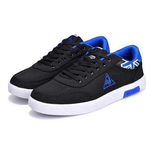 Zapatillas De Skate Para Hombre De Color Negro