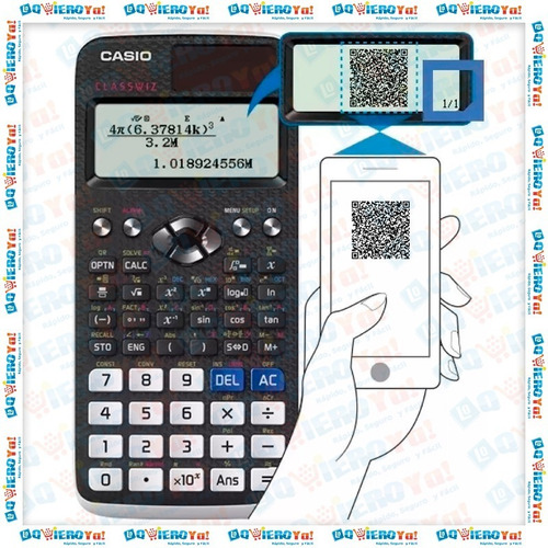 Calculadora Cientifica Casio Classwiz Qr Fx-991ex Fx-991lax